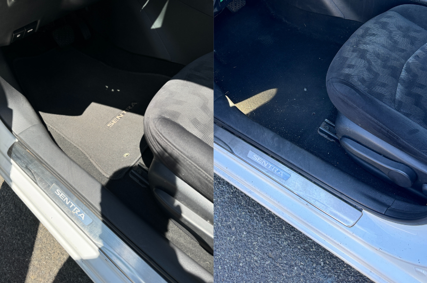Interior car detailing Plainfield NJ service cleaning vehicle interior surfaces and restoring cabin cleanliness