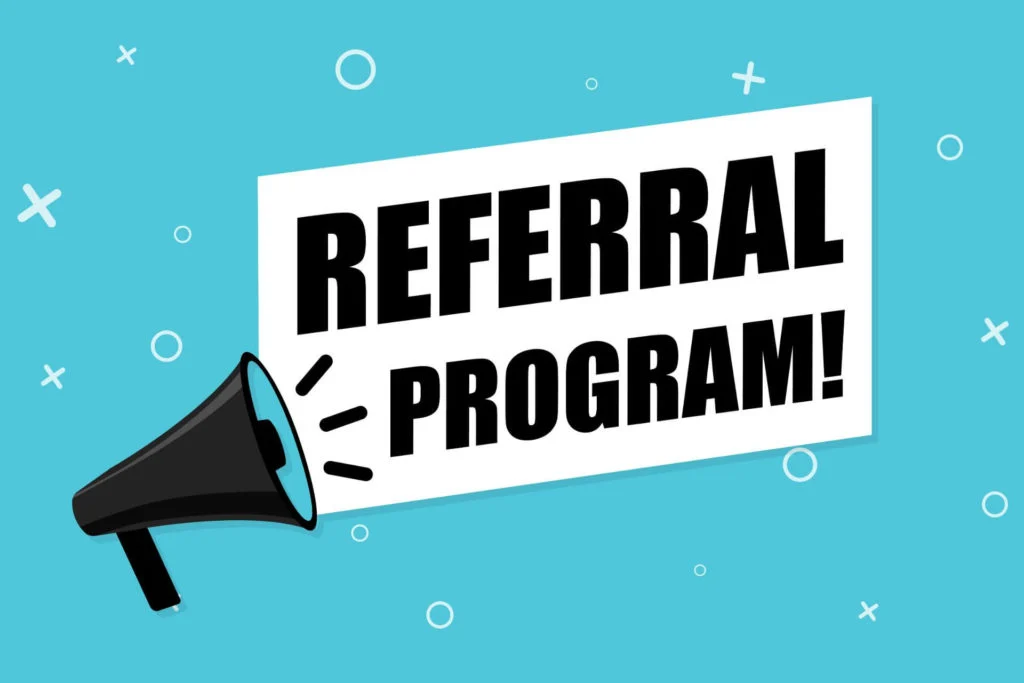 Car detailing referral program rewarding customers for referring professional vehicle detailing services